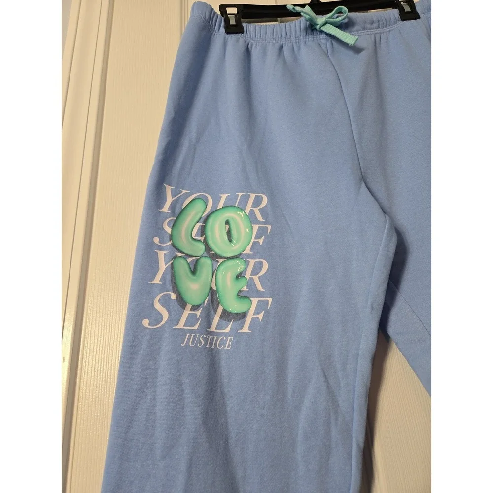Justice Brand Girls Plus Size Joggers New‎ With Tags Size XL (16P/18P).